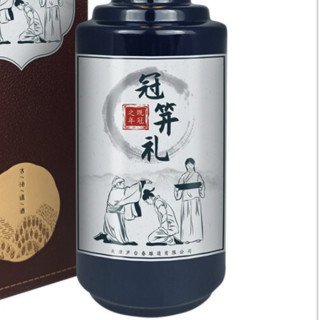 LU TAI CHUN 芦台春 私人定制 金盖茅型瓶 蓝 52%vol 醇厚酱香型白酒 500ml 单瓶装