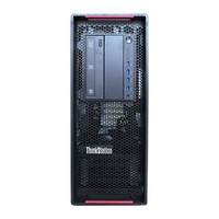 Lenovo 联想 ThinkStation P520C 台式机 黑色(至强Xeon W-2245、NVIDIA Quadro P600、32GB、128GB SSD+512GB HDD、风冷)
