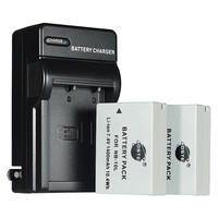 dste 蒂森特 NB-10L 2+1充电套装 两块装