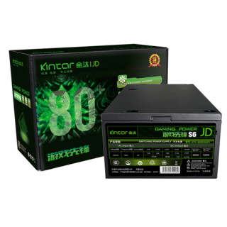 kintar 金达 游戏先锋S6 标准电源（ATX） 电脑电源 400W