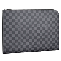 LOUIS VUITTON 路易威登 POCHETTE JOUR系列 男士大号手袋 N64437 GRAPHITE黑灰