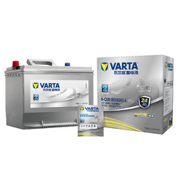 VARTA 瓦尔塔 银标免维护蓄电池 95D26R/D26-80-R-T2-H