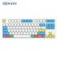 KZZI 珂芝 K87机械键盘 三模游戏键盘 87键 金粉轴