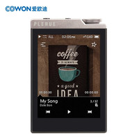 cowon COWON 爱欧迪 PD3 64GB PLENUE D3 双芯片蓝牙MP3迷你音乐播放器HIFI无损发烧便携随身听 银黑色