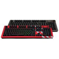 AJAZZ 黑爵 AK60 104键 有线机械键盘 红色 黑爵银轴 RGB