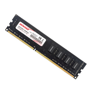 SEIWHALE 枭鲸 DDR3 1300MHz 台式机内存 普条 黑色 8GB