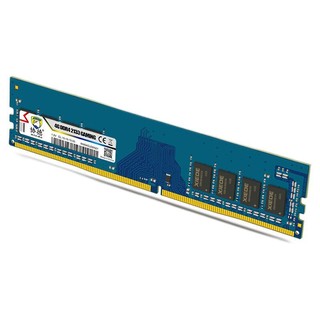xiede 协德 PC4-17000 DDR4 2133MHz 台式机内存 蓝色 4GB