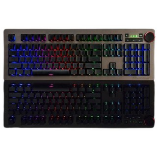 AJAZZ 黑爵 AK60 104键 有线机械键盘 红色 黑爵银轴 RGB