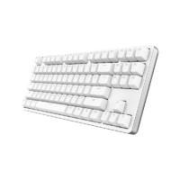 MI 小米 MK01 87键 有线机械键盘 白色 ttc红轴 单光