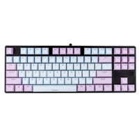 1STPLAYER 首席玩家 DK5.0 LITE 87键 有线机械键盘 浅紫蓝 高特青轴 RGB