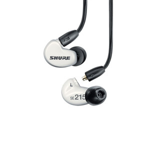 SHURE 舒尔 SE215 线控特别版 入耳式挂耳式动圈有线耳机 白色 3.5mm