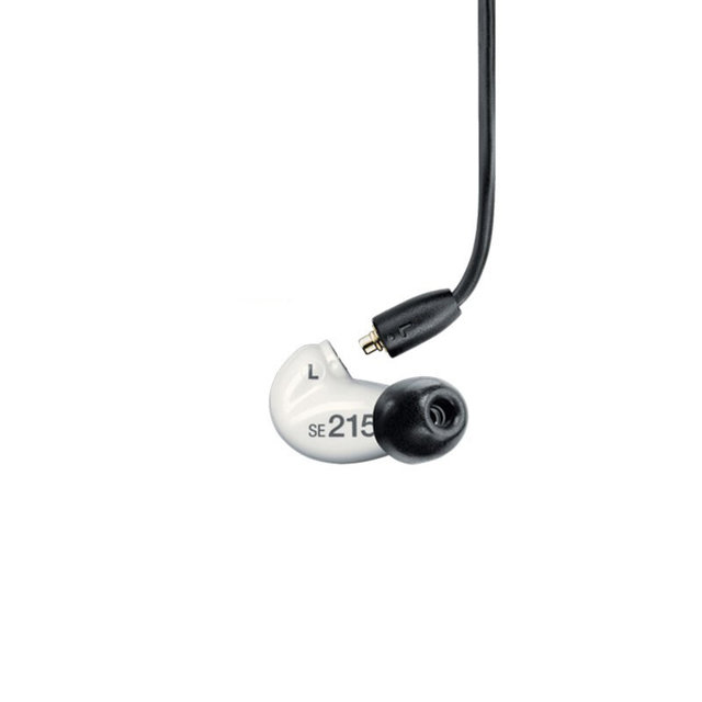 SHURE 舒尔SE215 线控特别版入耳式挂耳式动圈有线耳机白色3.5mm 【报价