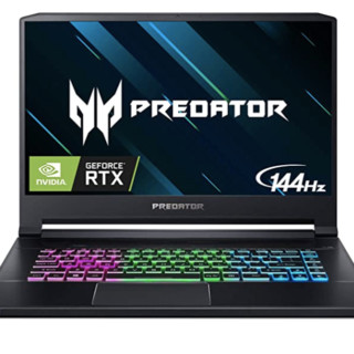 PREDATOR 掠夺者 Triton 500 15.6英寸 游戏本 黑色(酷睿i7-8750H、RTX 2080 Max-Q 8G、16GB、512GB SSD、1080P、144Hz）