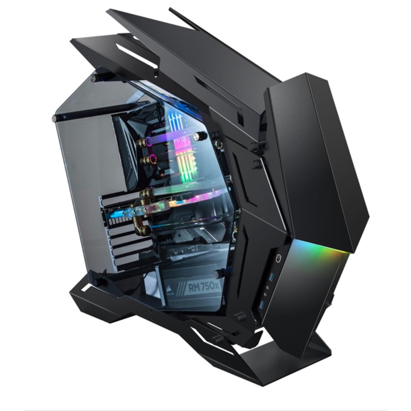 jonsbo 乔思伯 mod-3 rgb atx机箱 侧透 黑色