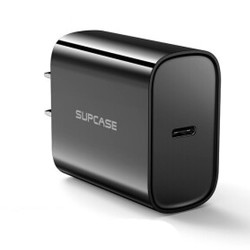 supcase Type-c 18W充电头 亮黑色