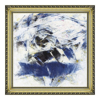 Artron 雅昌 林岗 《洁净的云层NO.2》现代简约北美式欧式抽象油画 55×60.5cm