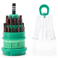 ELECALL 伊莱科 9002 31合1螺丝刀套装 9件套 工具钢款