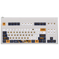 CHERRY 樱桃 MX 8.0零号机定制版 87键 有线机械键盘 白色 Cherry黑轴 单光