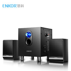 enkor 恩科 E300 多媒体音箱 黑色