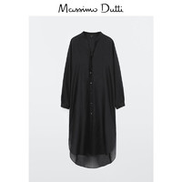 Massimo Dutti 女装 长版苎麻女士休闲罩衫 05153693818