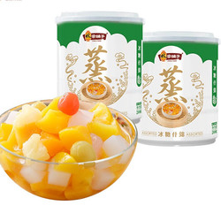 林家铺子 什锦水果罐头 200g*2罐