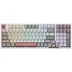 Akko 艾酷 3098B CS复古白定制款 RGB 三模热插拔机械键盘