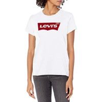 Levi's 李维斯 女士圆领短袖T恤 29526-0102 Core Housemark White XL