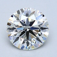 2.00克拉圆形切割钻石理想切工 | G 级成色 | VS1 净度