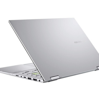 ASUS 华硕 VivoBook 14F 变形轻薄本 14.0英寸 轻薄本 银色 (酷睿i7-1165G7、核芯显卡、16GB、512GB SSD、1080P、IPS、60Hz)