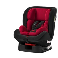宝童安 儿童安全座椅 0-12岁 豪华红-安全带款