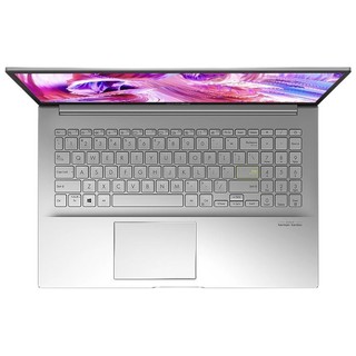 ASUS 华硕 VivoBook 15X 15.6英寸 轻薄本 银色(酷睿i7-1165G7、MX330、16GB、512GB SSD、1080P、IPS、60Hz）