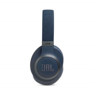 JBL 杰宝 LIVE650BT 耳罩式头戴式无线蓝牙降噪耳机 蓝色