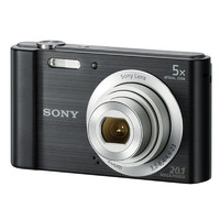 SONY 索尼 DSC-W800 3英寸数码相机（4.6-23mm、F3.2）黑色