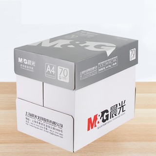 M&G 晨光 A4复印纸 70g 500张/包*5包 银色