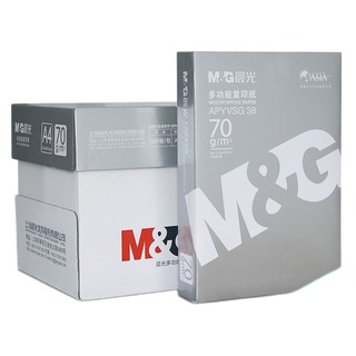 M&G 晨光 A4复印纸 70g 500张/包*5包 银色