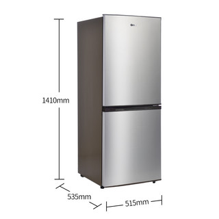 香雪海 170升 双门冰箱 冰箱家用 冷藏冷冻 电冰箱 双门冰箱家用 直冷 两门 节能静音BCD-186ES
