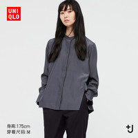 UNIQLO 优衣库 +J 437789 女士真丝衬衫