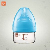 1tkgb好孩子新生儿宽口径玻璃奶瓶防胀气宽口径60ml