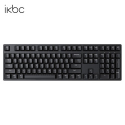 iKBC W210 2.4G无线 机械键盘 108键(CHERRY青轴、PBT键帽)