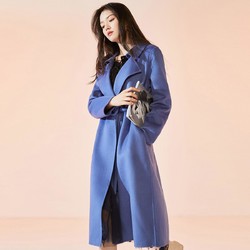 VERO MODA 320427016 女士显瘦长款毛呢大衣