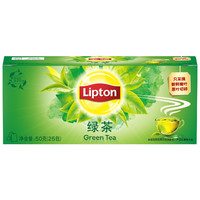 Lipton 立顿 绿茶/黄牌精选红茶茉莉花茶包组合装75包/ 共150g