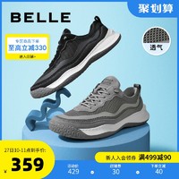 BeLLE 百丽 2021夏季新 B0306BM1 拼接网面休闲运动鞋