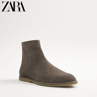 ZARA 12015720088 男士复古百搭时尚短靴