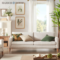 HARBOR HOUSE Harbor House 美式简约单人/三人 米色蓝色 轻奢布艺沙发 现代客厅沙发 Como