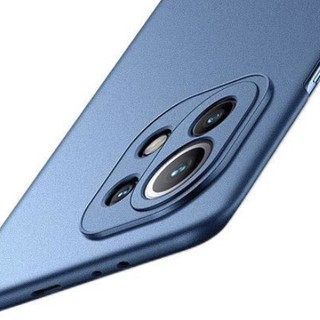 Msvii 摩斯维 小米11 素皮版 塑料手机硬壳 海蓝色