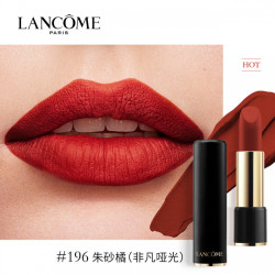 lancome兰蔻lancome口红黑管196哑光