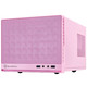 银欣 SG13P MINI-ITX机箱 半侧透 粉红色