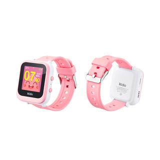 360儿童 K2S 智能手表 35.5mm 黑色 粉色硅胶表带 （GPS ）