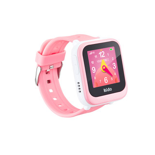 360儿童 K2S 智能手表 35.5mm 黑色 粉色硅胶表带 （GPS ）