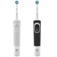 Oral-B 欧乐-B D100 电动牙刷 黑色+白色 礼盒装